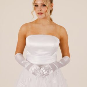White deb gloves