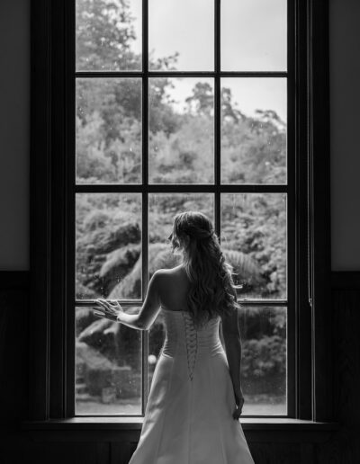 Full satin gown, straight neckline, A-line skirt, gorgeous simple satin